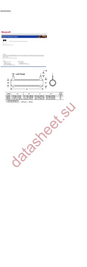 VPR10F10 datasheet  